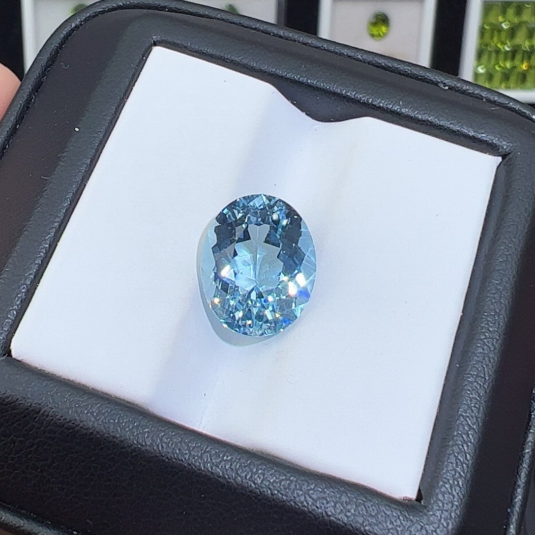 海蓝宝石裸石5.32克拉，特价