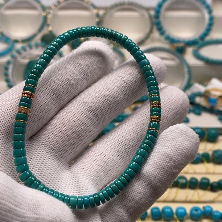 绿松石珠宝奇石未镶嵌