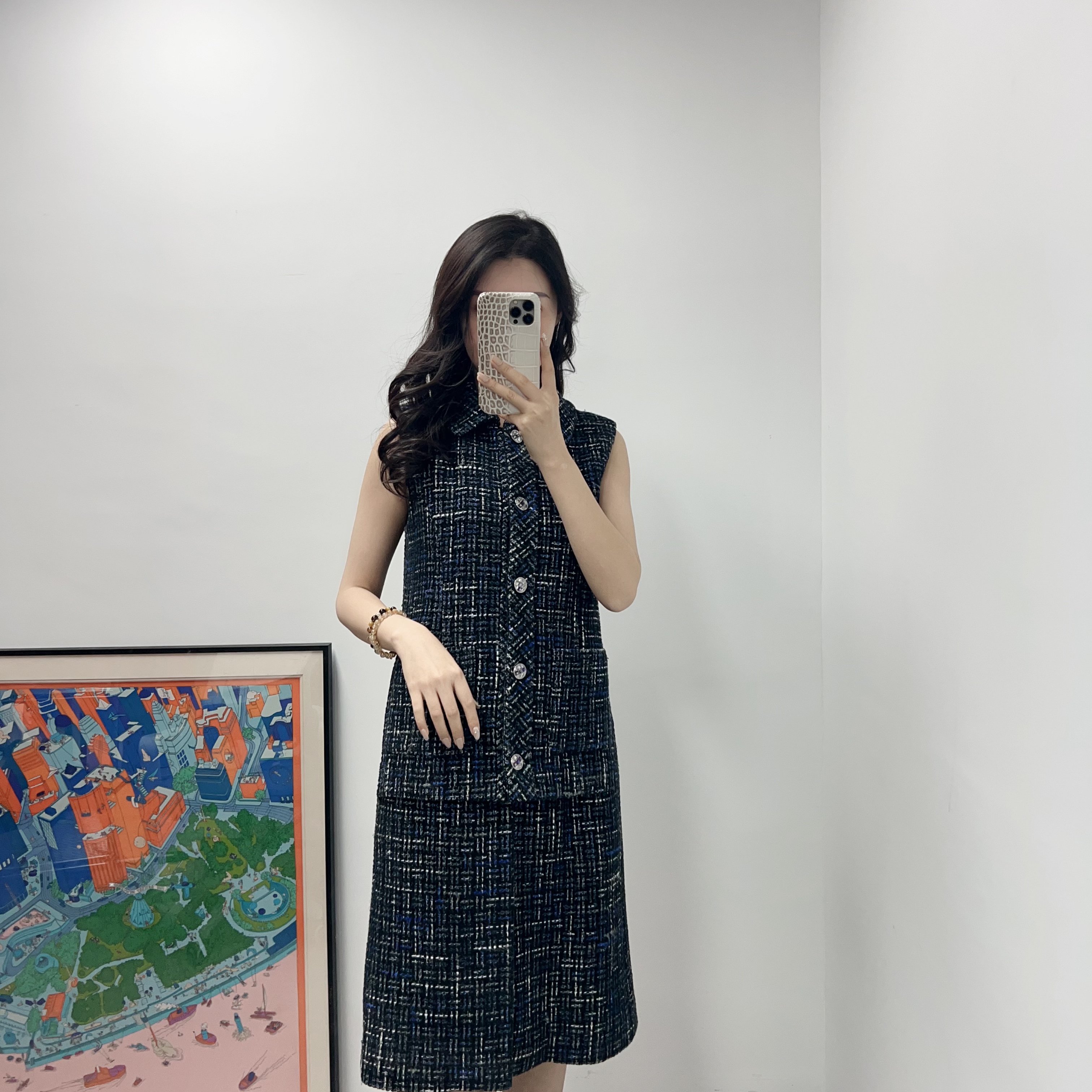 95新 Chanel/香奈儿 麦殿/无袖上衣/251207FSYVP03