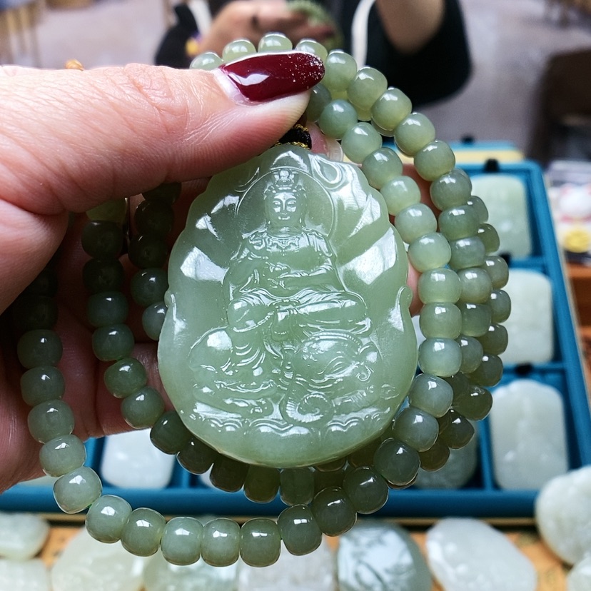 【闪购商品】和田玉颈饰未镶嵌陈***少