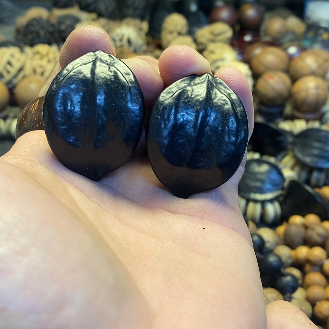 吊坠橄榄核小黑三角橄榄