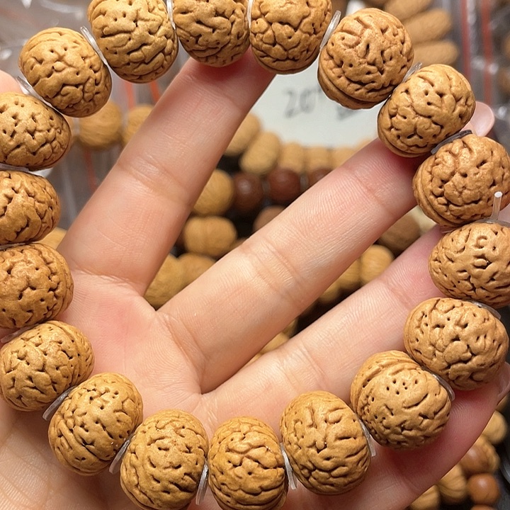 桃核手串核桃手串纽扣18➕