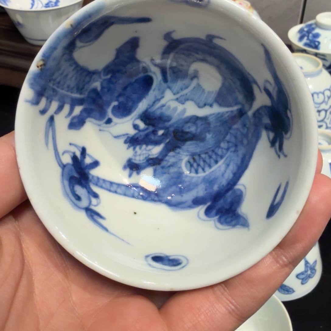 过墙龙杯子主人杯