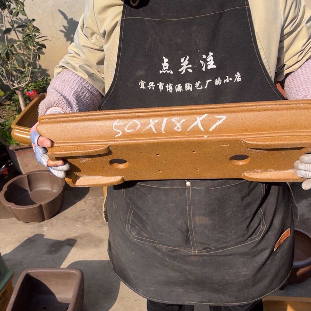 紫砂花盆盆景艺术