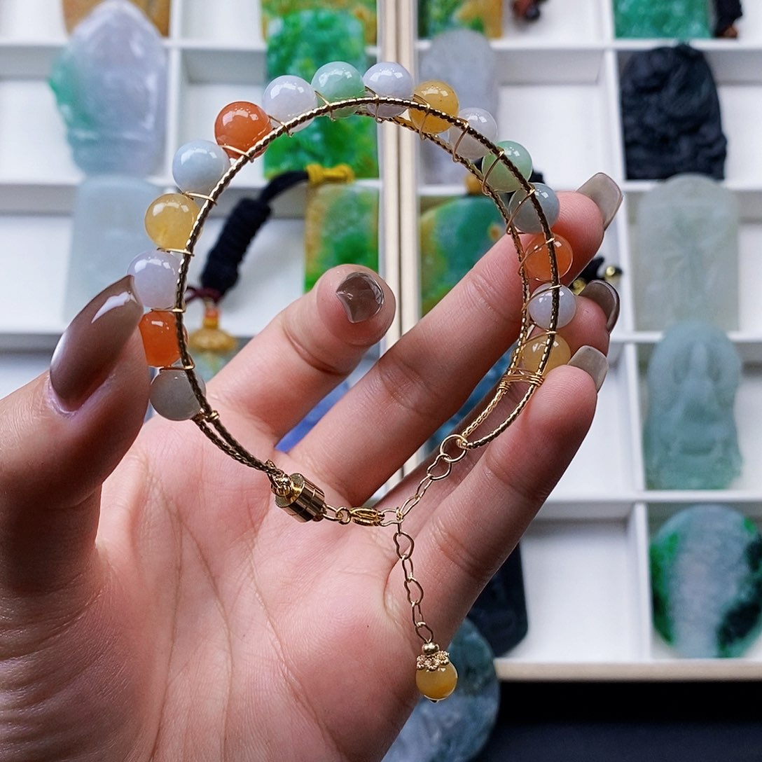 翡翠未镶嵌颈饰翡翠A货