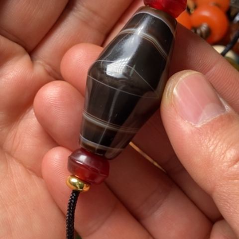 行***者玛瑙/玉髓未镶嵌珠子