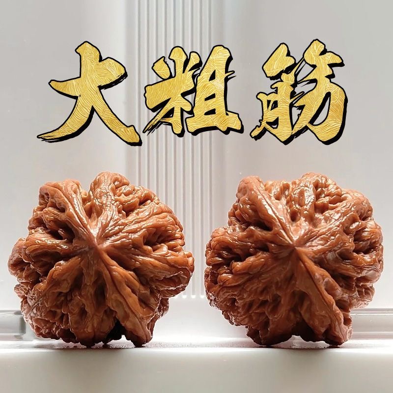 大粗筋狮子头精品文玩核桃2025头茬货