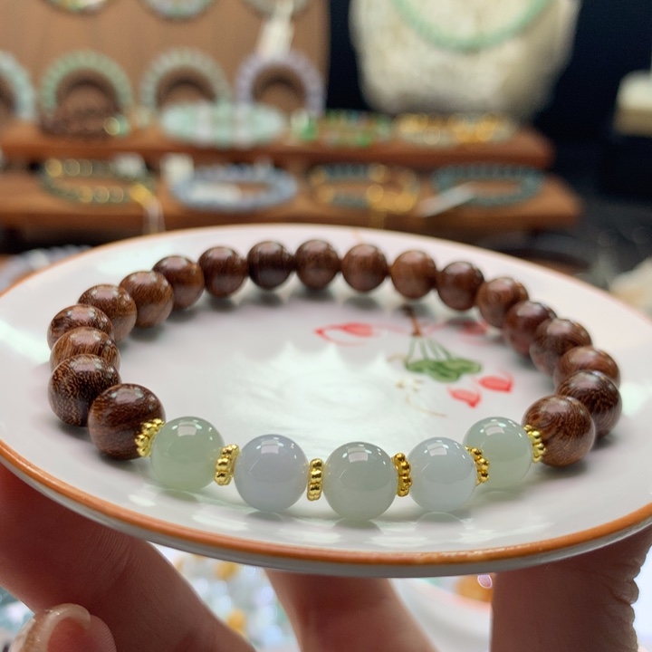 翡翠未镶嵌手链翡翠d19