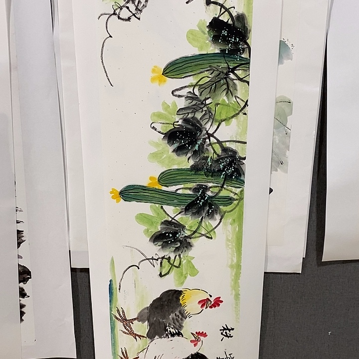 国画手写手绘作品159