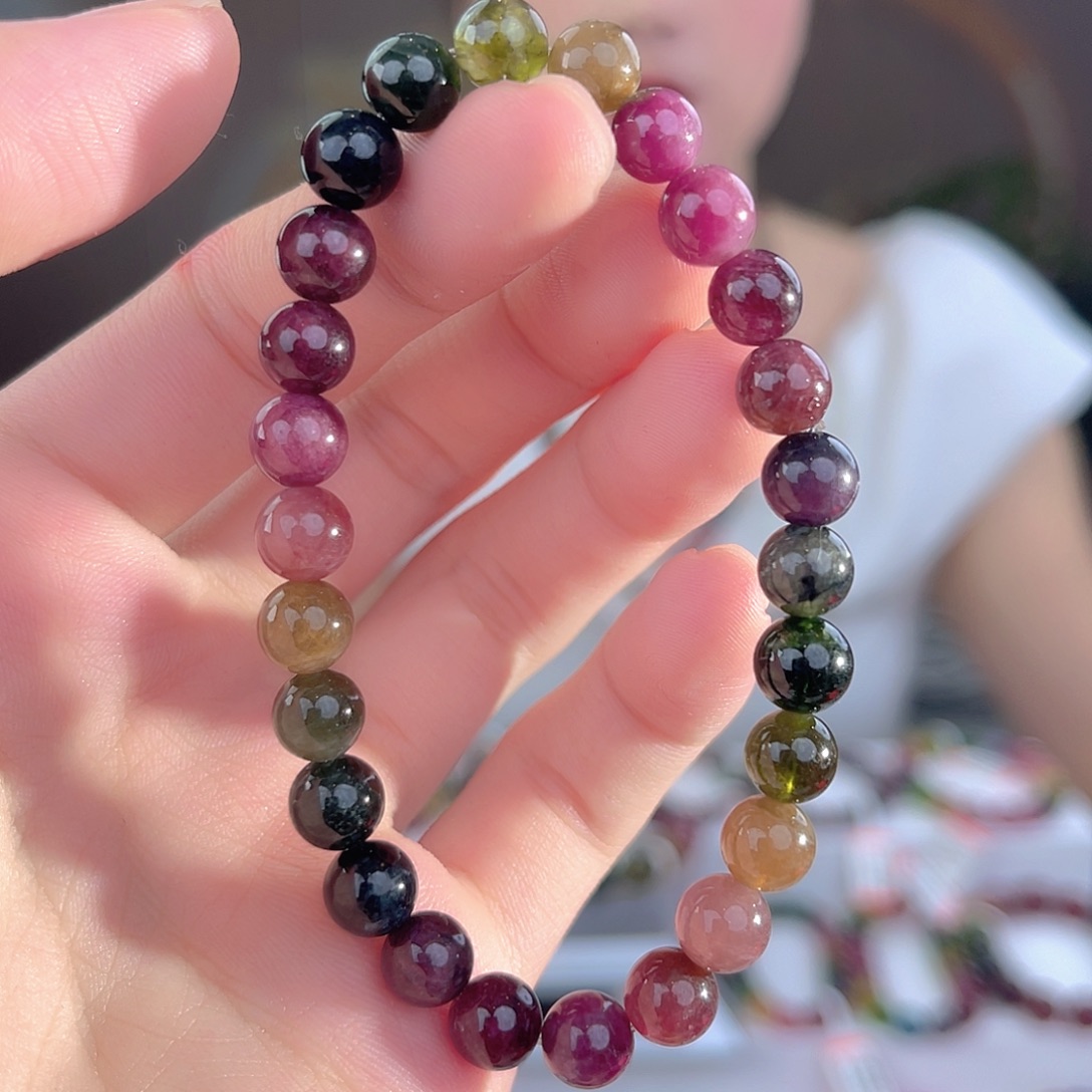 未镶嵌碧玺 7mm碧玺