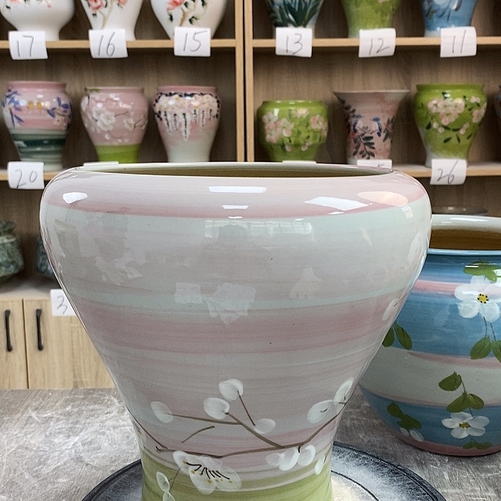 缸12xc景德镇陶瓷花盆