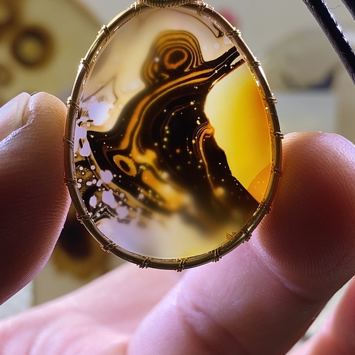 玛瑙/玉髓未镶嵌颈饰