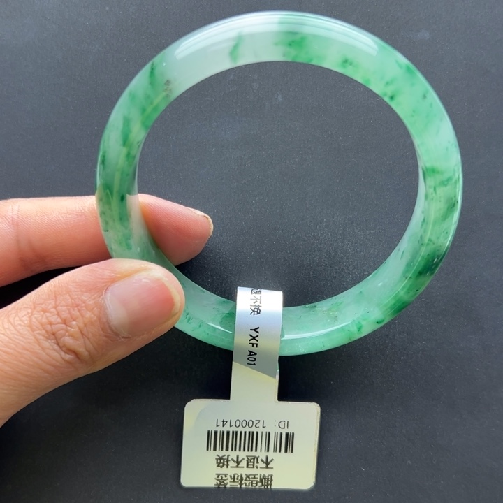 石英质玉未镶嵌手镯+玲玲59