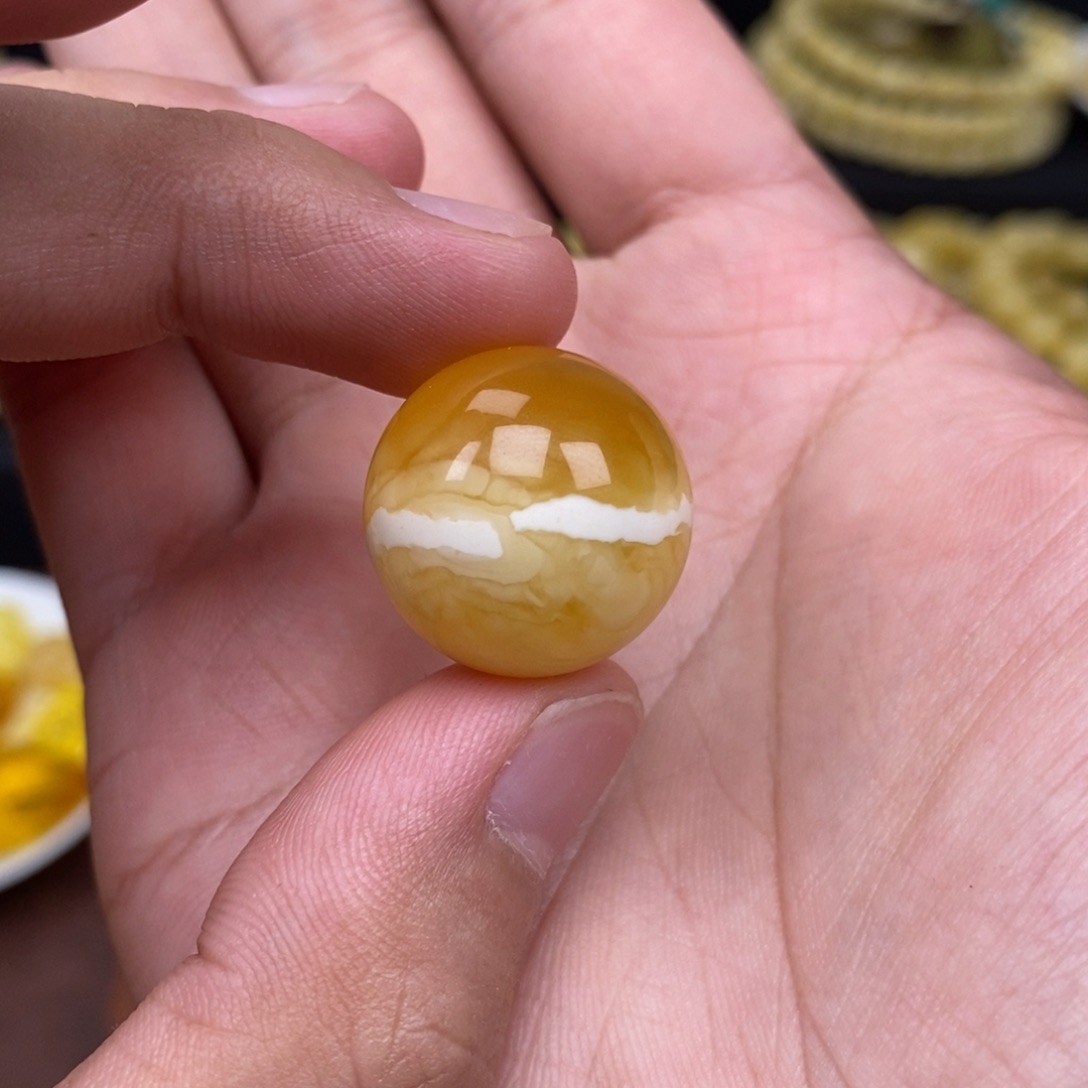 未镶嵌琥珀珠宝奇石20尺寸