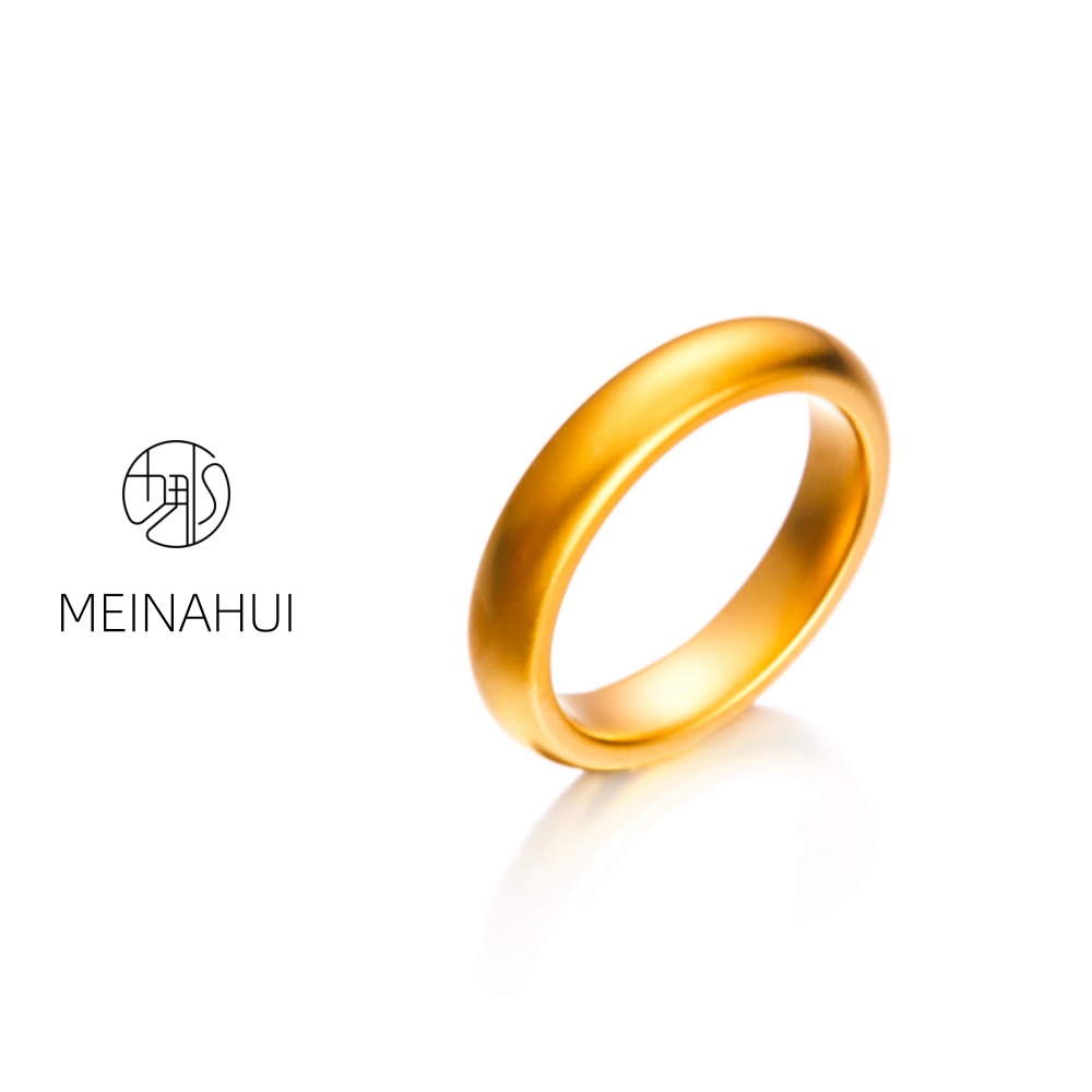 MEINAHUI/泥鳅背戒指气质时尚手工百搭复古潮流J0048