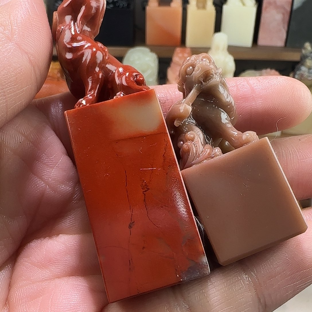 花***侠寿山石印石474777