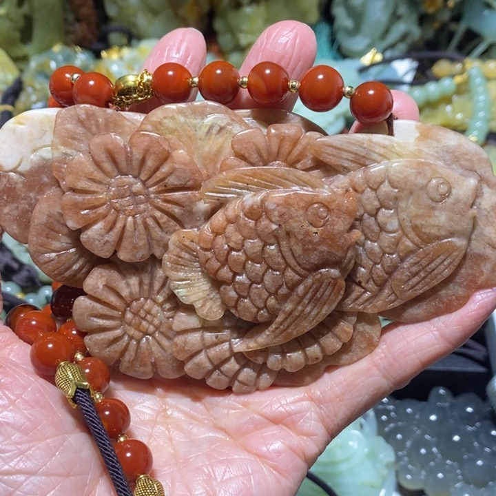 岫玉岫玉吊坠未镶嵌