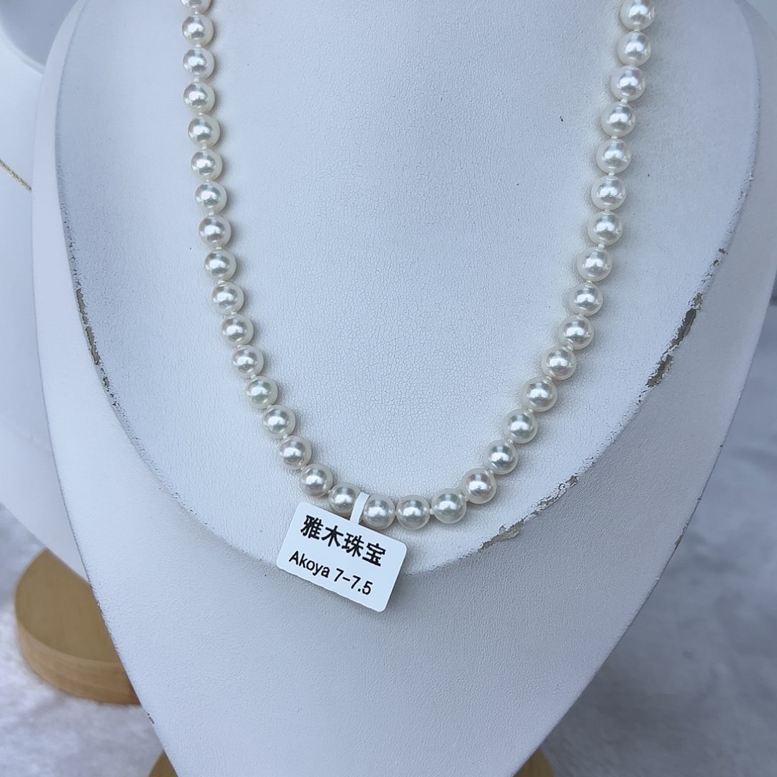 海水珍珠颈饰银S925镶嵌