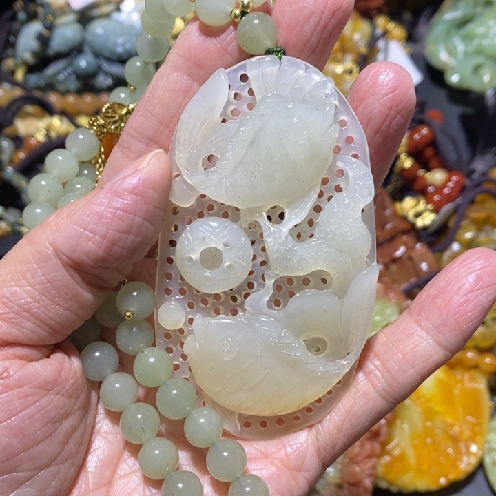 岫玉岫玉吊坠未镶嵌