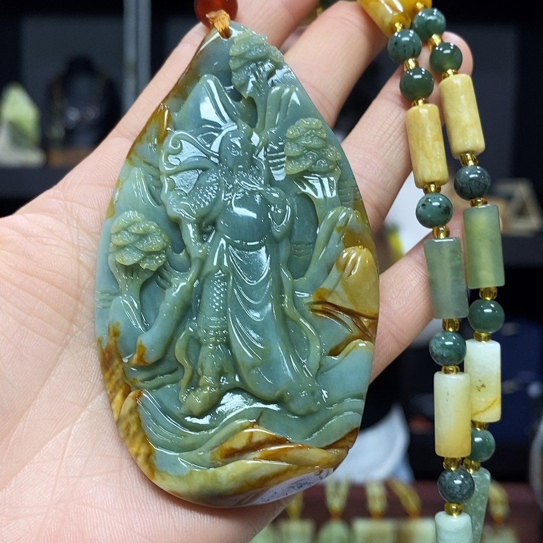 岫玉挂件吊坠未镶嵌