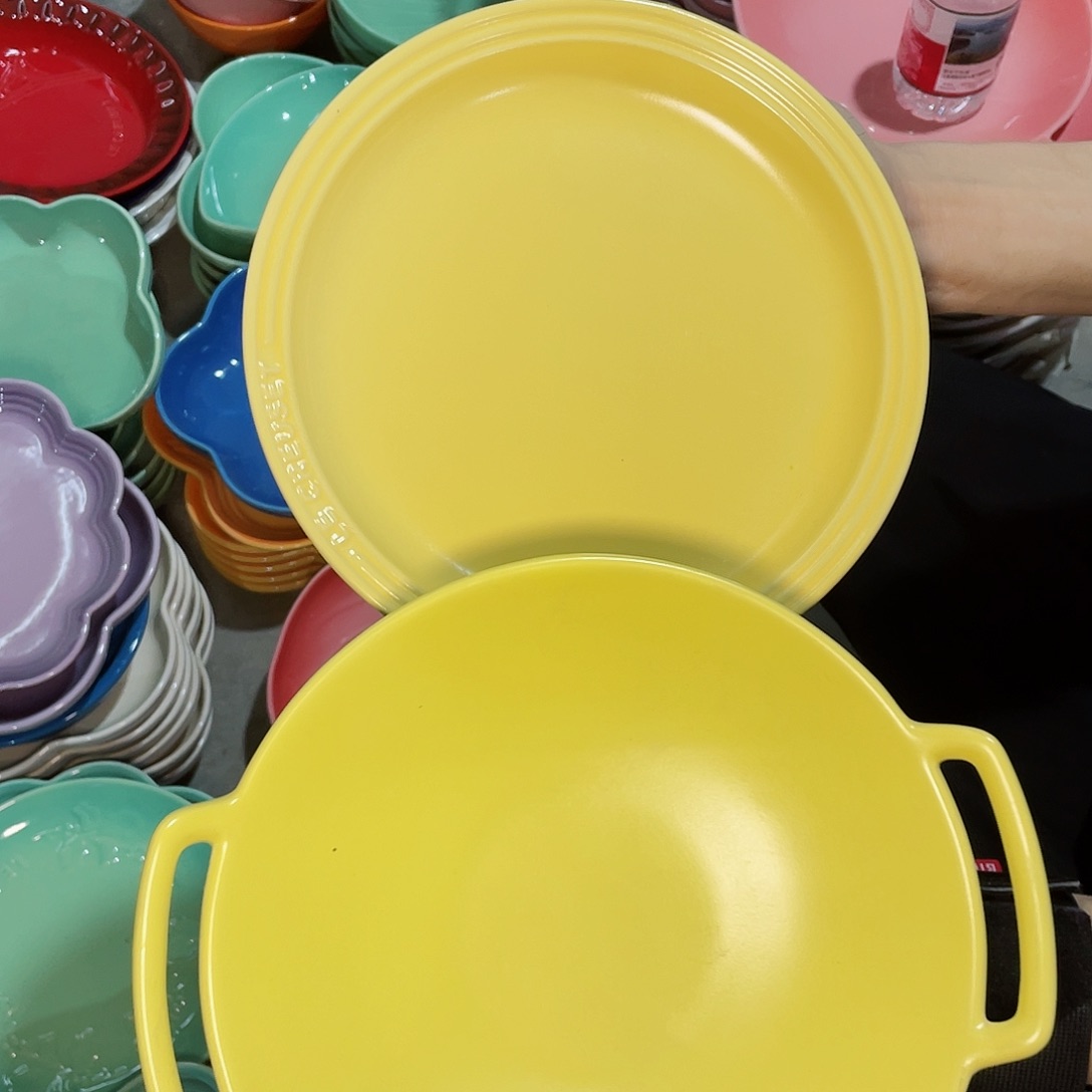 瓷片微瑕陶瓷餐具家用2个