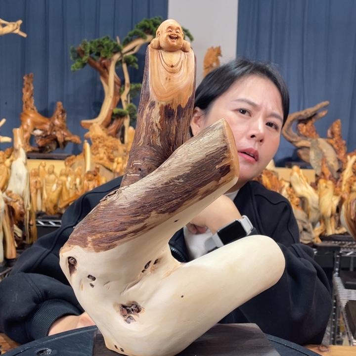 柏木（崖柏）随型摆件