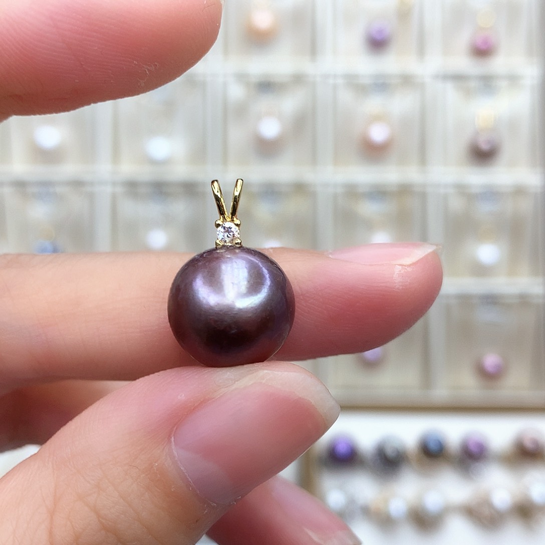 淡水珍珠颈饰合金