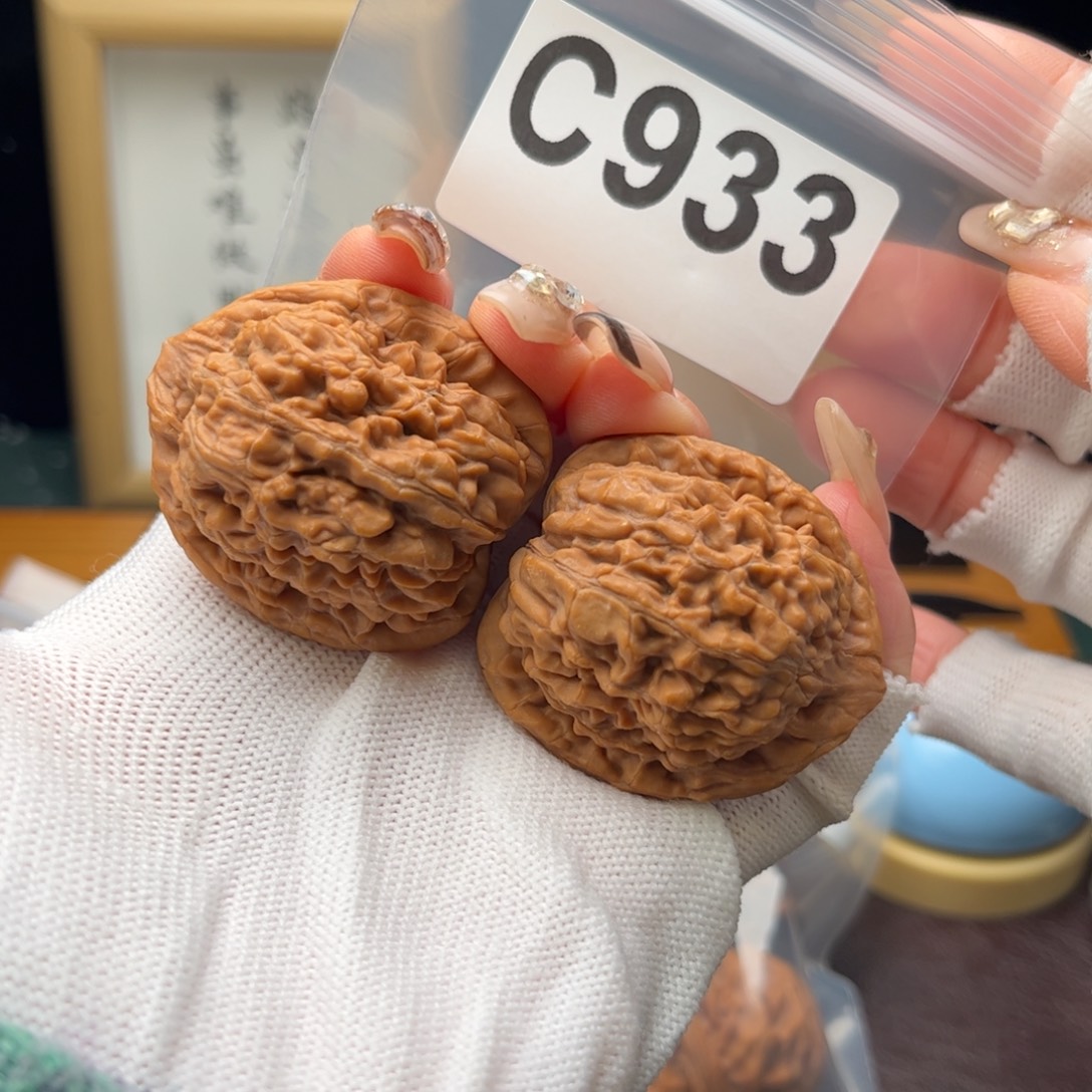 文玩核桃把件39蚂蚁王c933