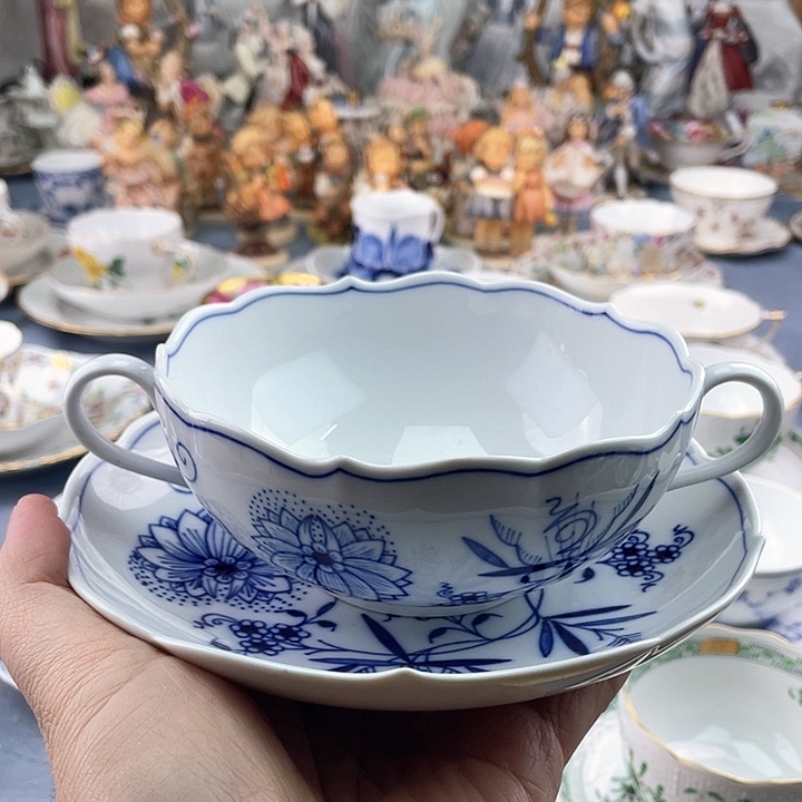 海外中古欧瓷小房子