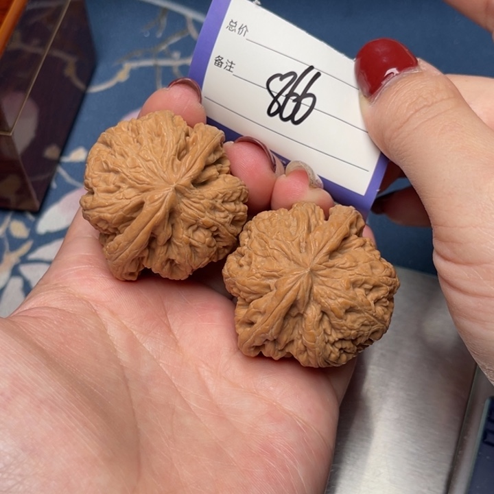 文玩核桃把件粗筋41