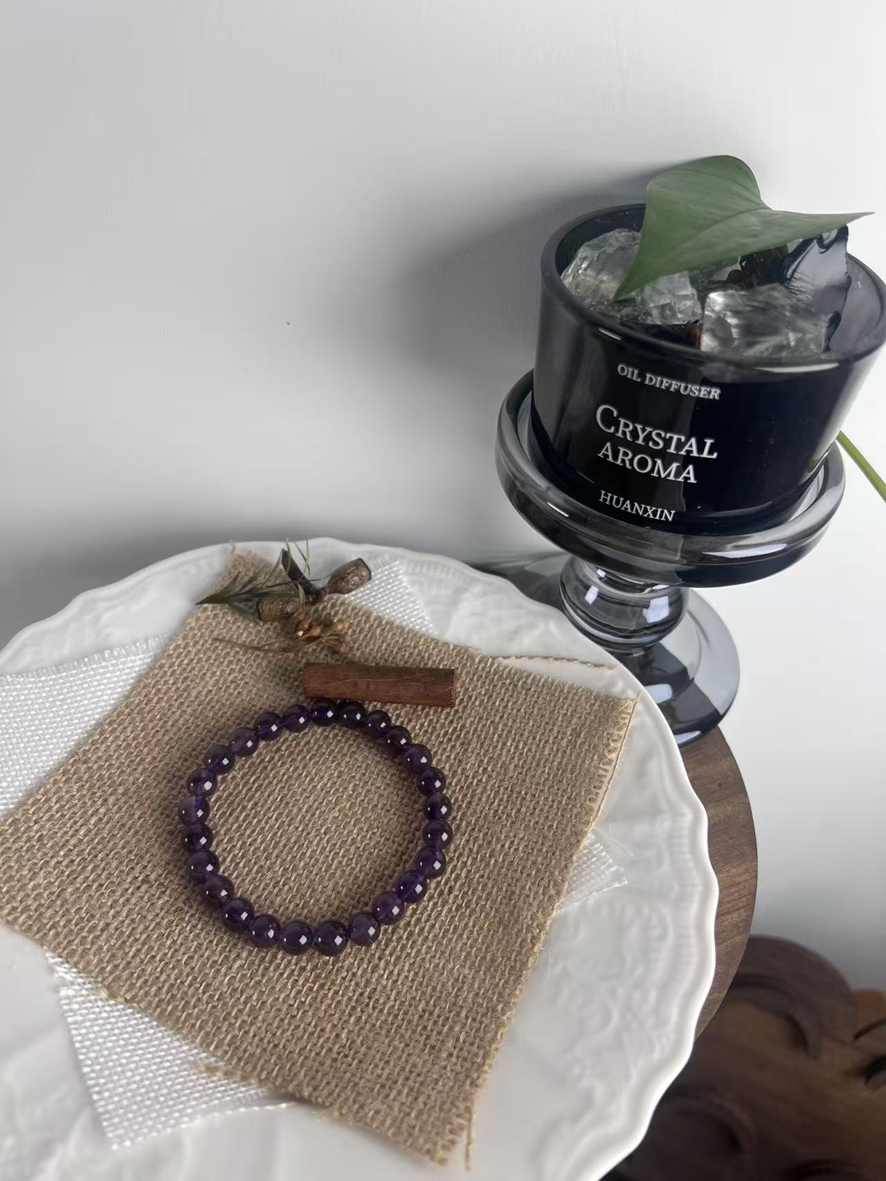 九紫离火好运手链紫色水晶