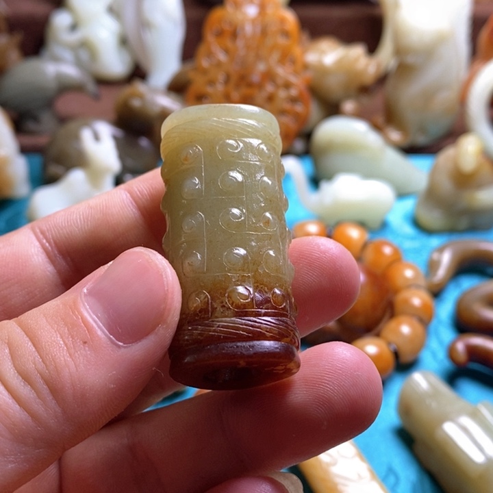 和田玉挂件未镶嵌安***记