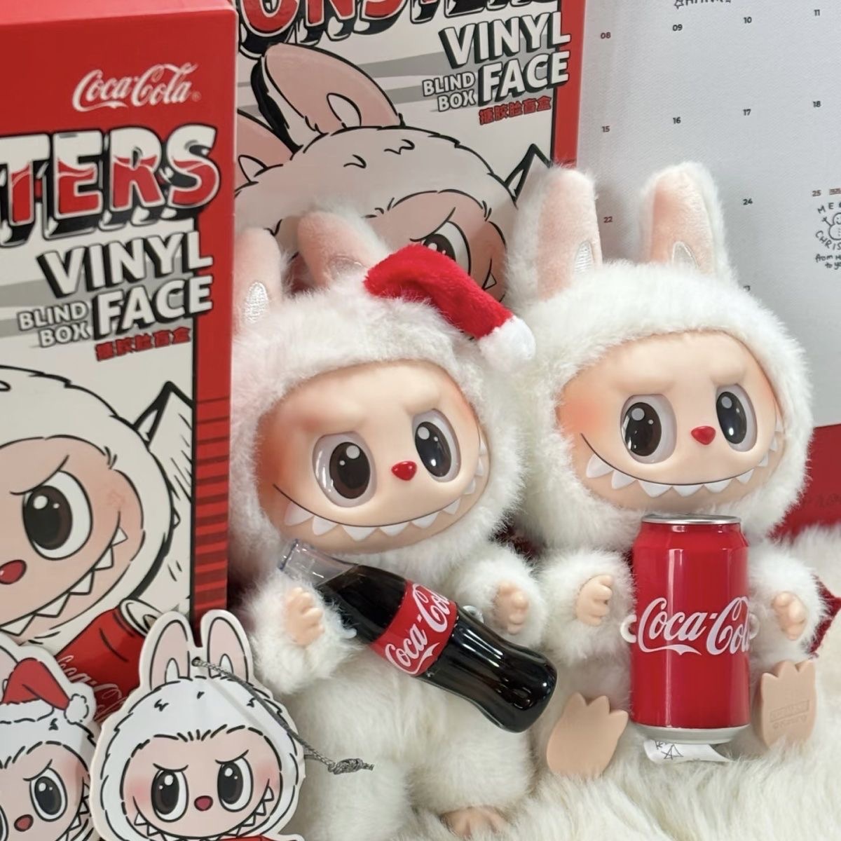 拉布布 搪胶可乐系列 代拆盲盒