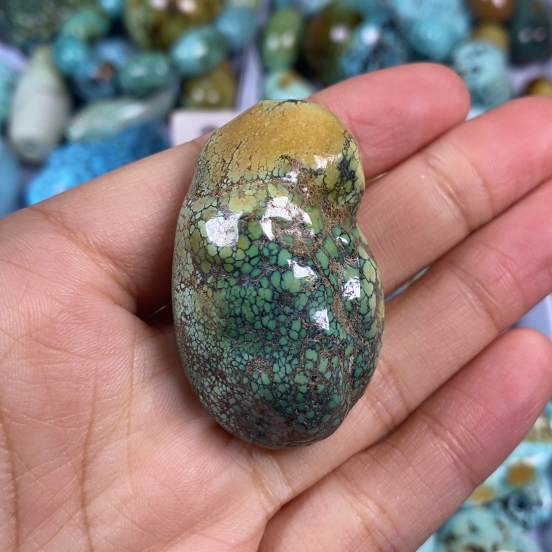 绿松石未镶嵌颈饰