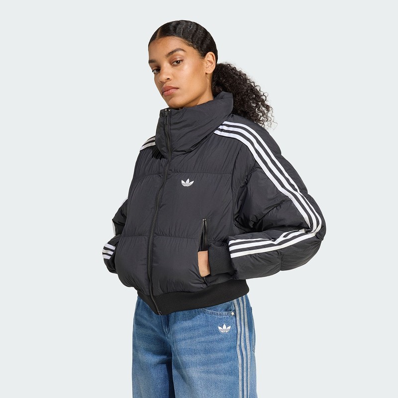 阿迪达斯 （adidas）女子CROPPED PUFF休闲时尚棉服JX2970