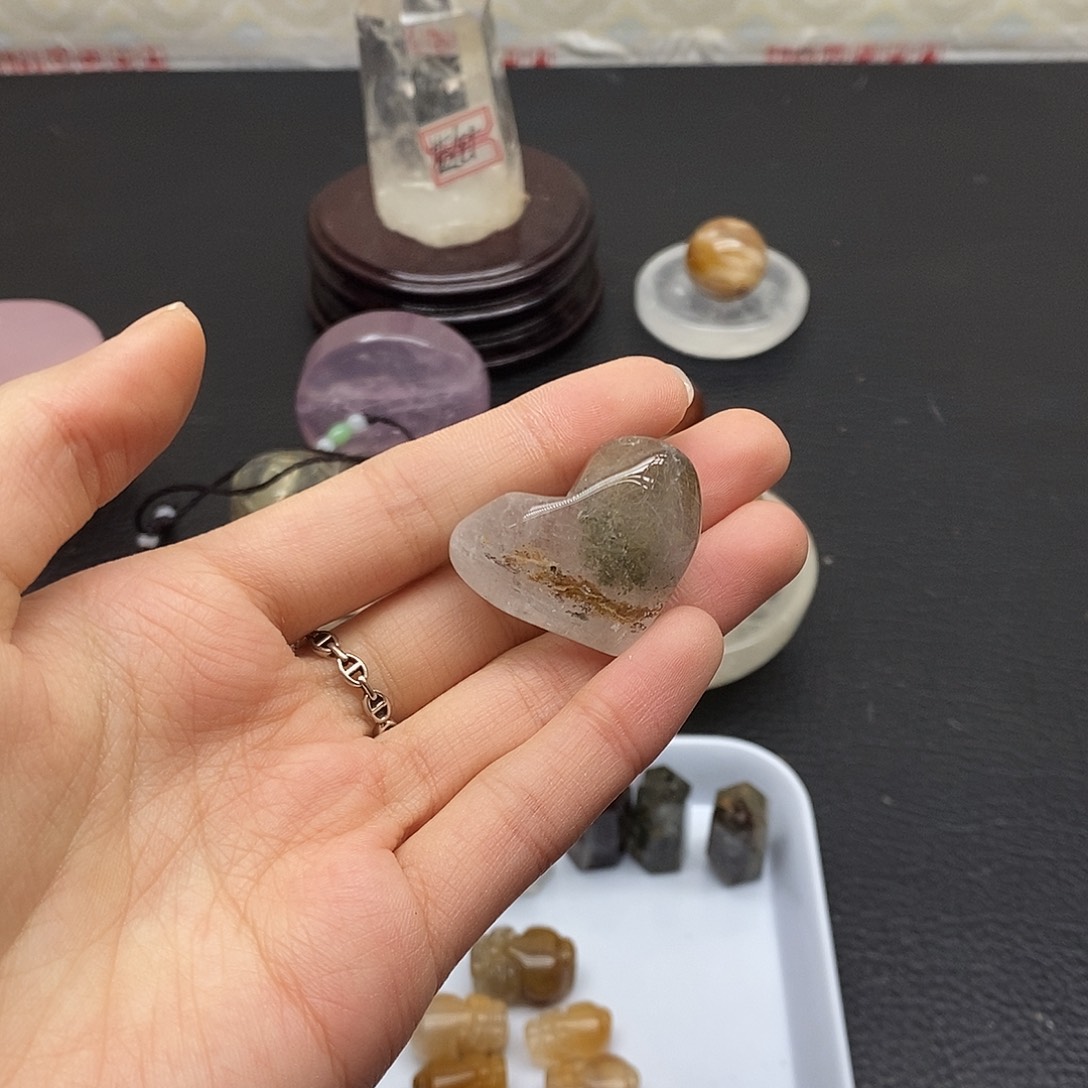 水晶未镶嵌珠宝半成品8水晶石