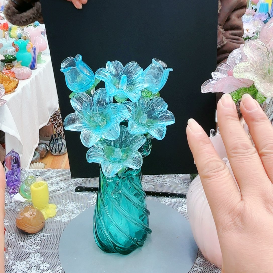 福利不退不换琉璃花瓶艺术品