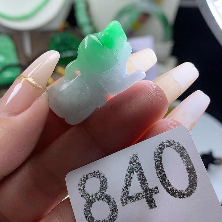 翡翠未镶嵌吊坠(不含链)翡翠