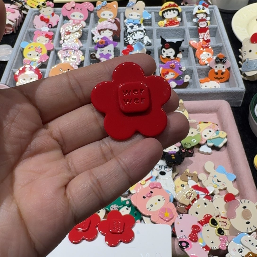 醋酸非金属小花朵微瑕