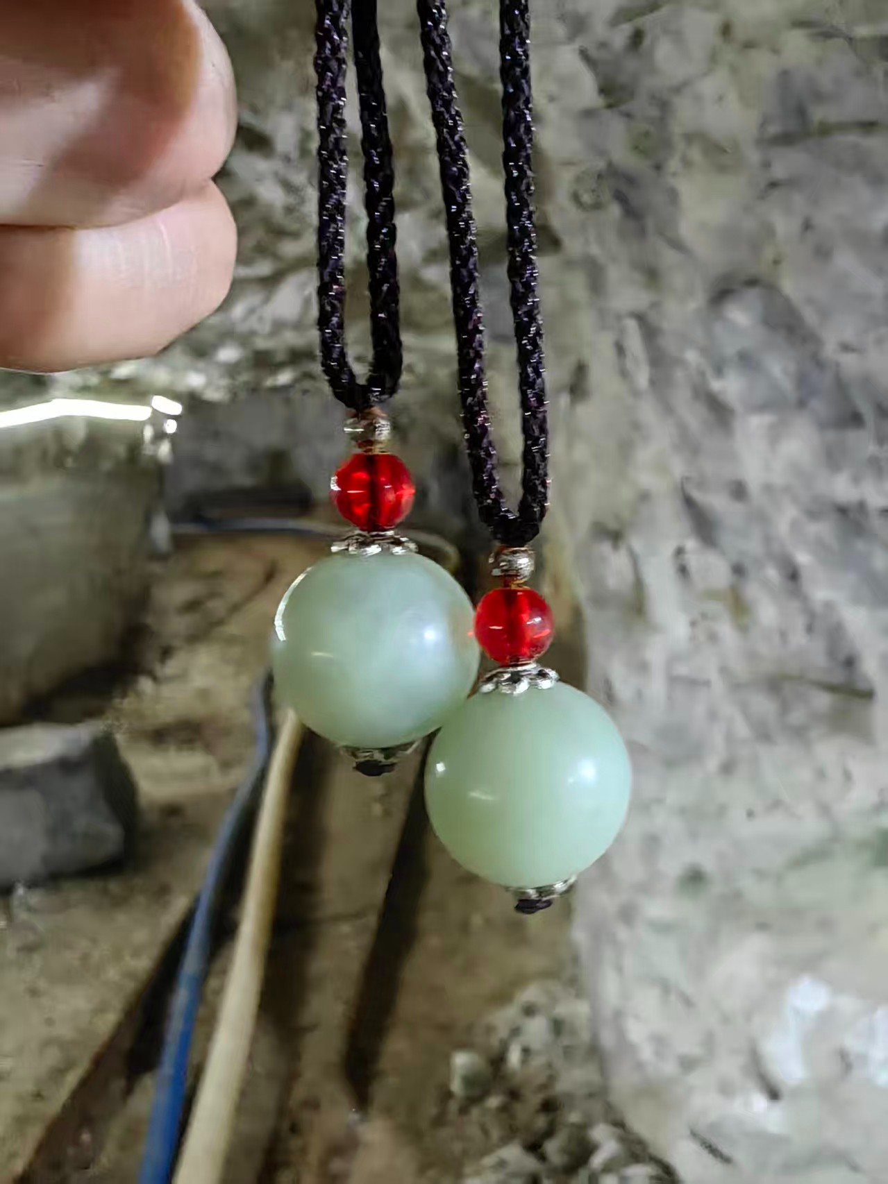 【王总福利】天然玉石未镶嵌多样性发其一微微瑕转运珠  202