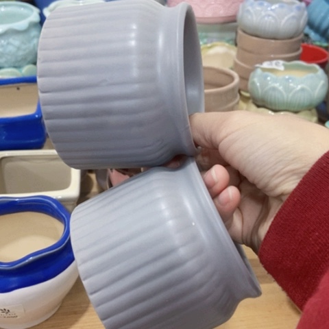 红陶陶瓷多肉花盆