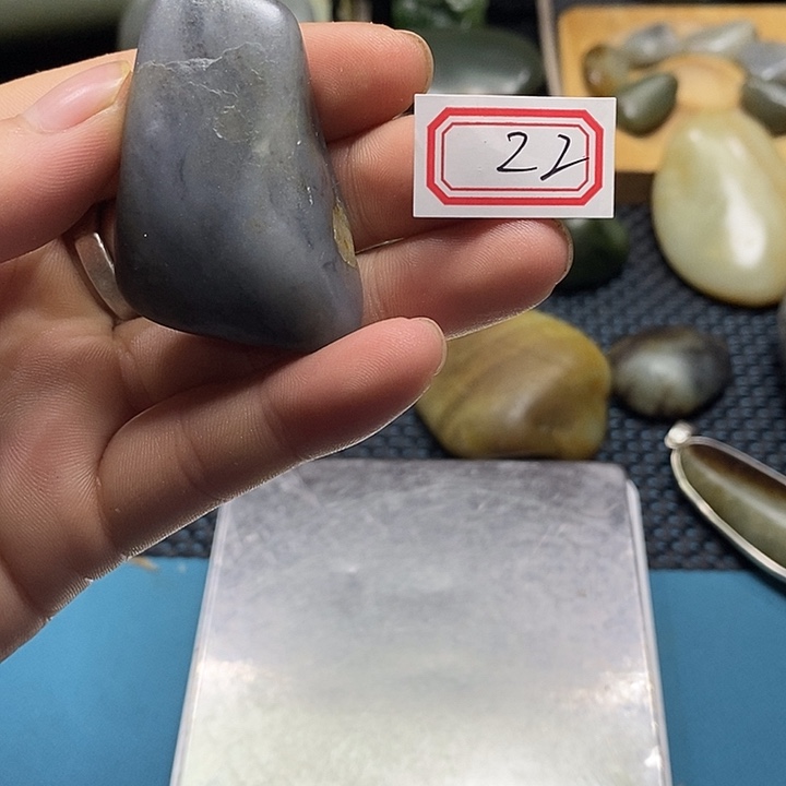 和田玉未镶嵌挂件22