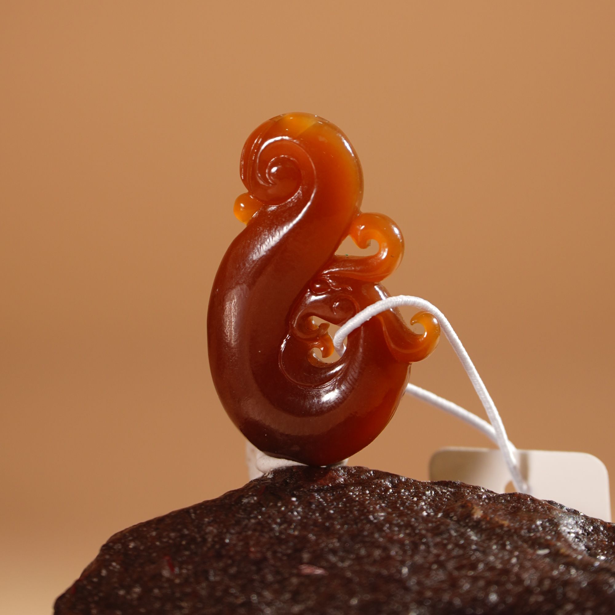 HA00499和田玉糖玉凤凰吊坠