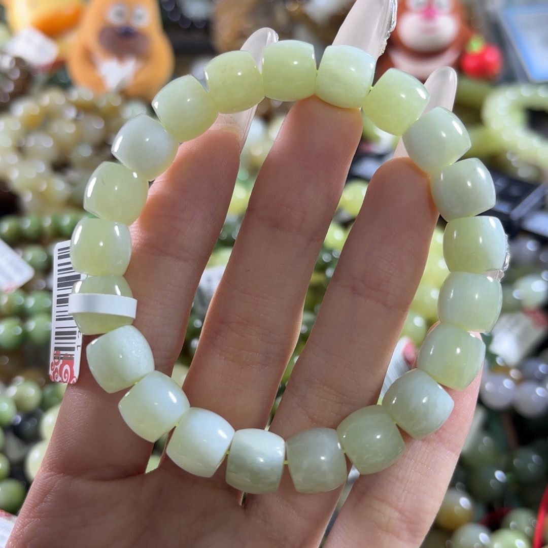 和田玉未镶嵌手链132