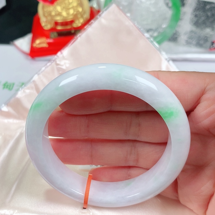 未镶嵌手镯翡翠   编号D1040 正圈54