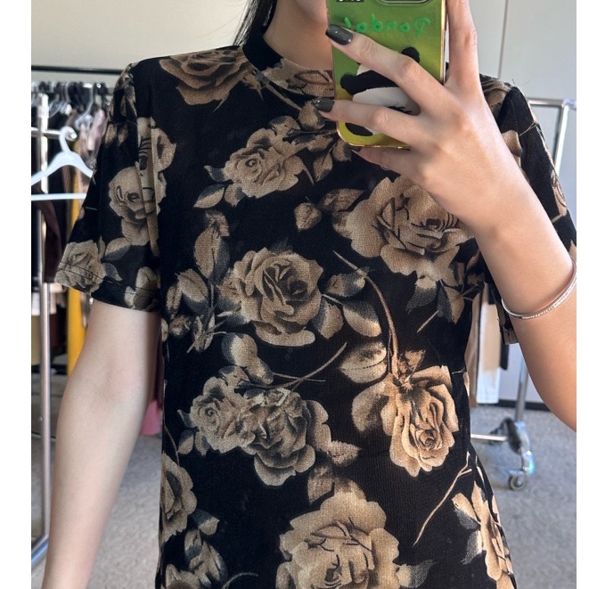 D30188南油爆款印花T恤