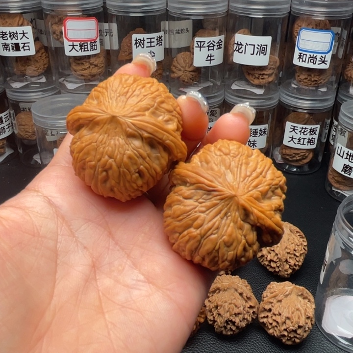 吊坠文玩核桃泥鳅背42