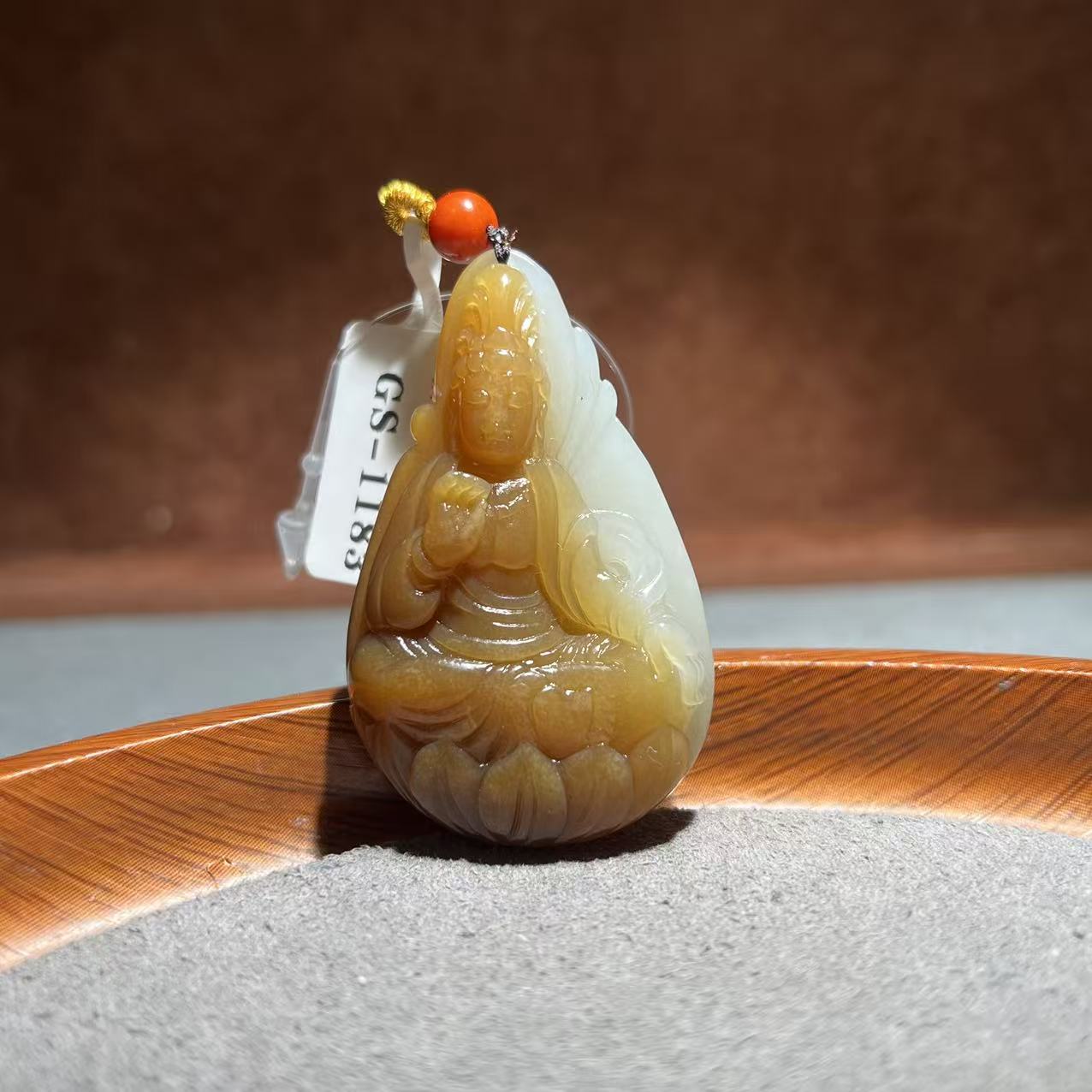 【张老斯珠宝】gy1183天然和田玉颈饰