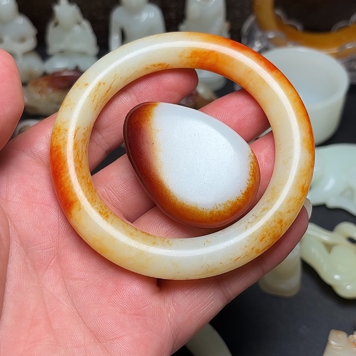 和田玉未镶嵌挂件G****R