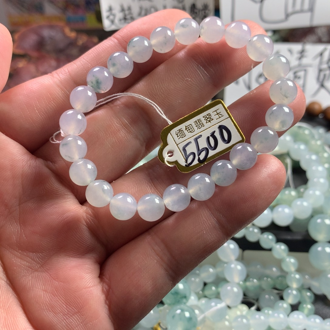 定制翡翠未镶嵌卡8 23颗